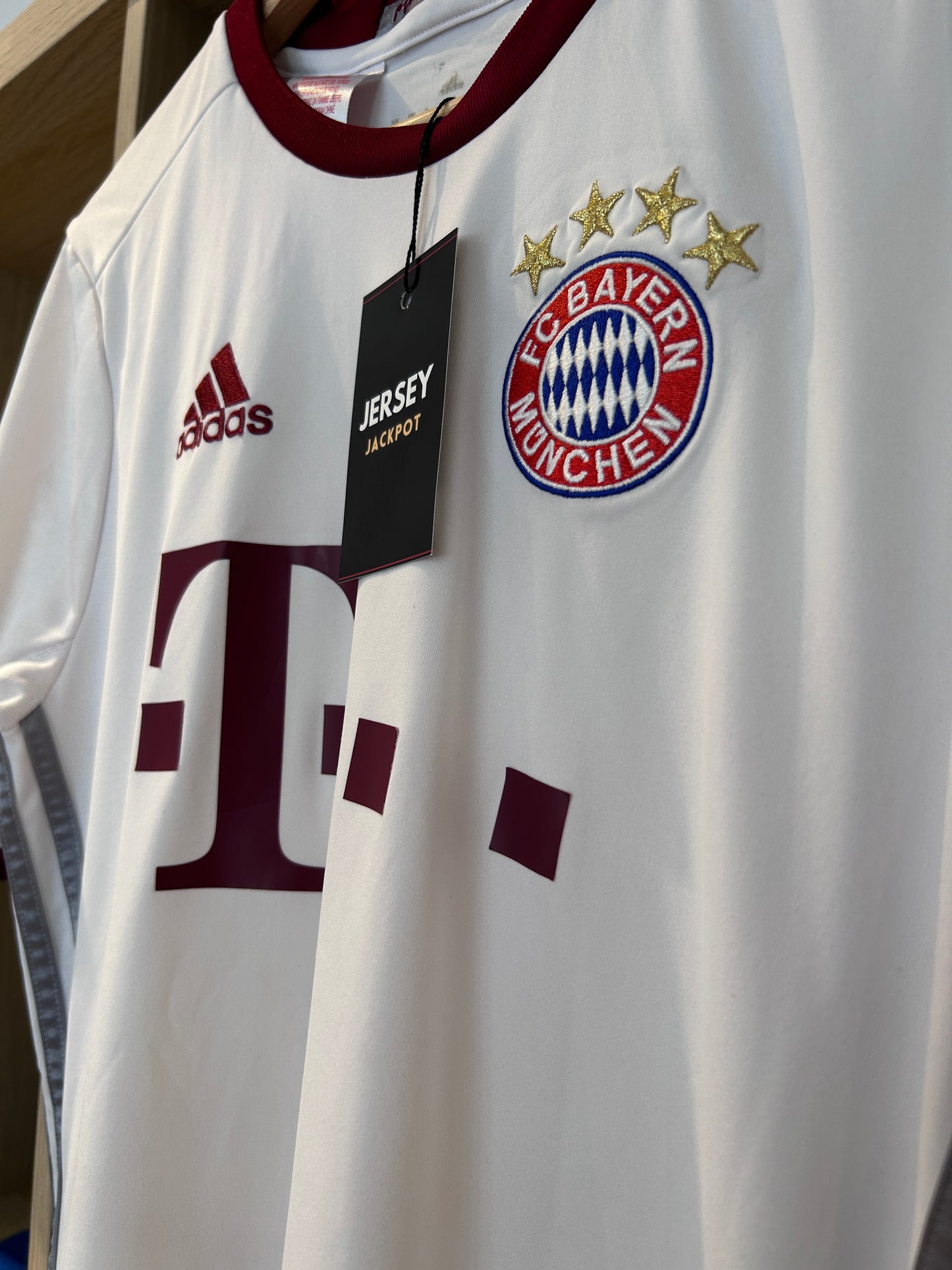 Authentic Bayern Munich Robben #10 Bayern Munich 2016/17 Third Football T-Shirt