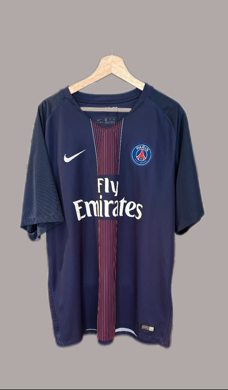 Authentic T.Silva #2 PSG 2016-17 Football Shirt