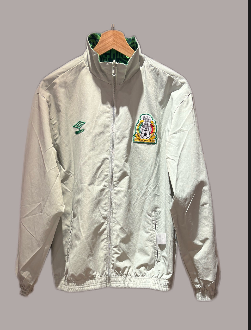 Vintage Mexico National Team reversible anthem jacketuuyyhb
