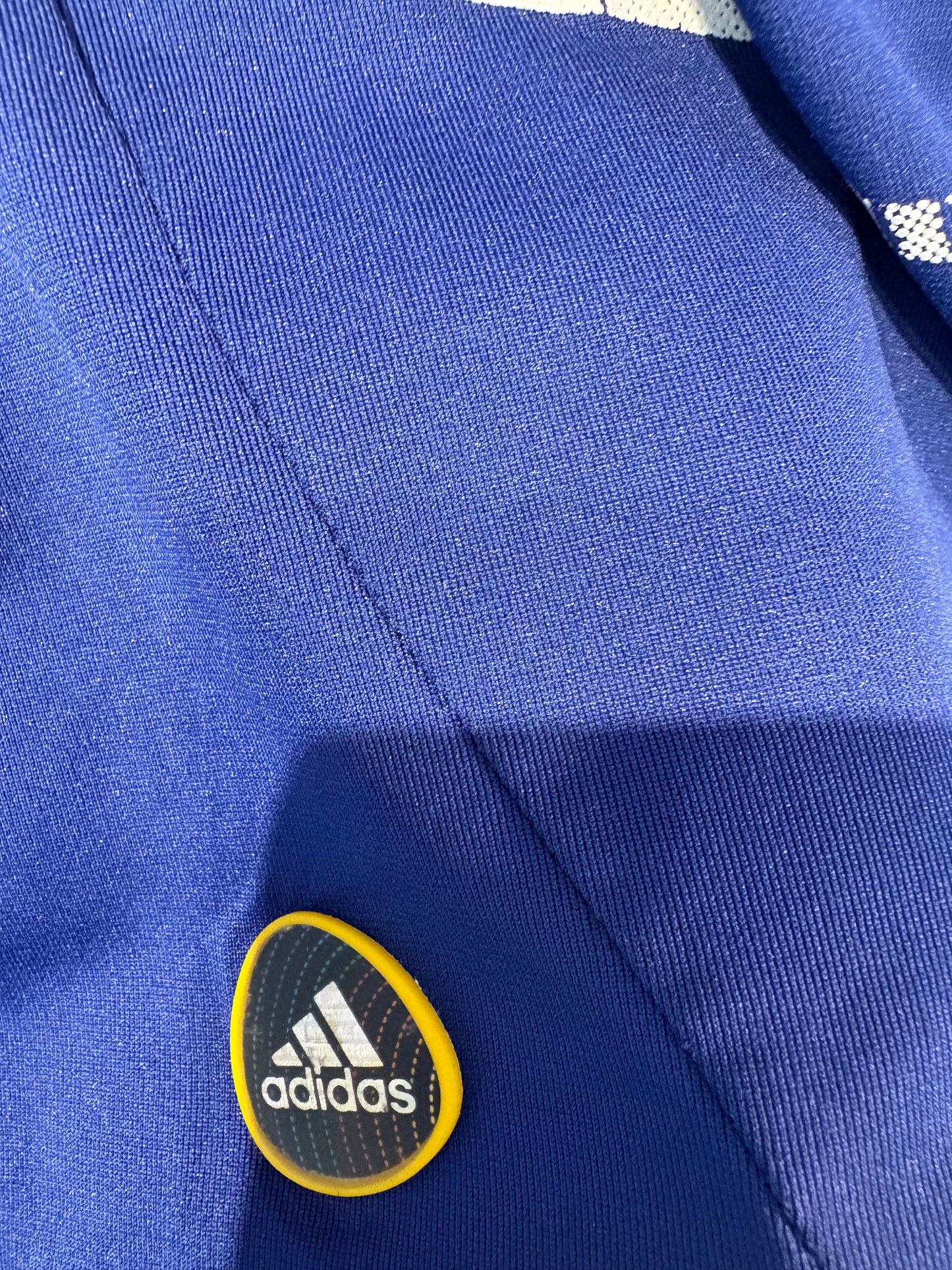 Vintage #12 Thierry Henry France 2010 WC Home Soccer Jersey Adidas