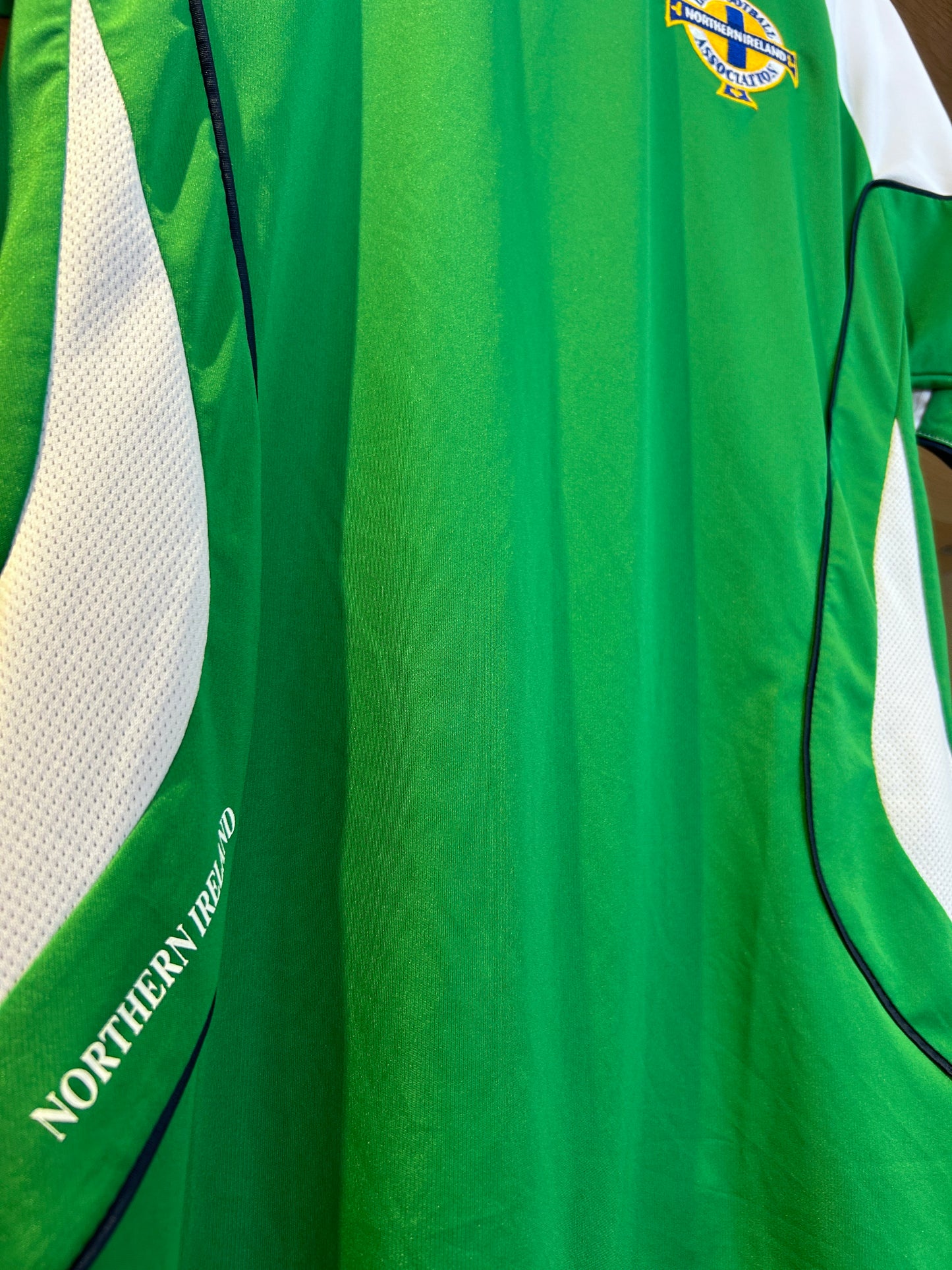 Authentic Northern Ireland 2008/09 Home Football T-Shirt