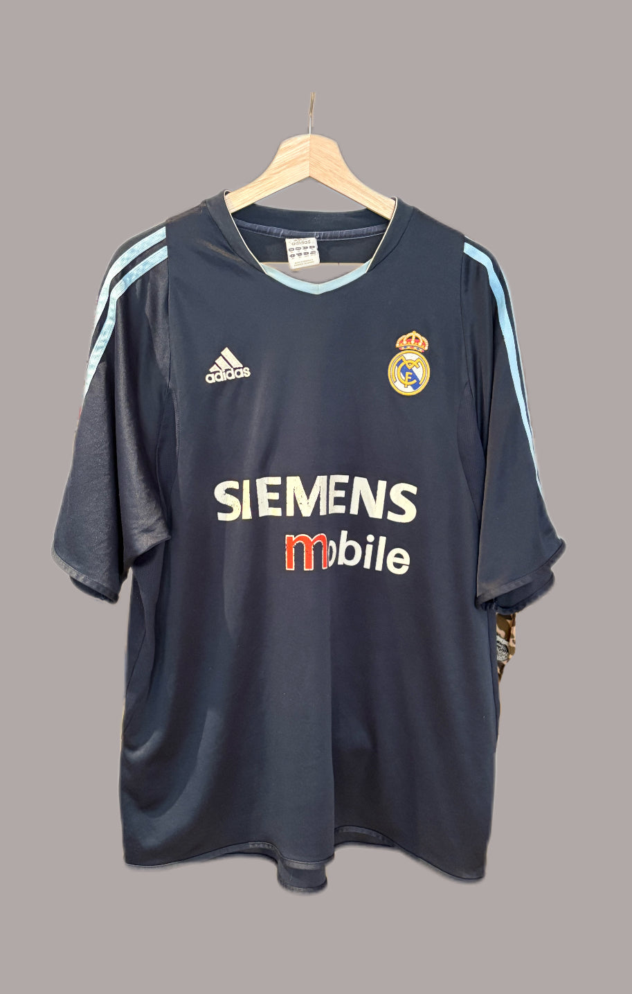 Authentic Ronaldo #9 Real Madrid 2003/04 Away Football Jersey