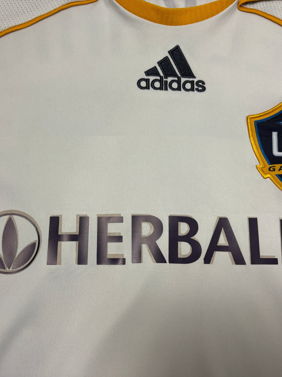 Authentic Beckham #23 Los Angeles Galaxy 2007-2008 football