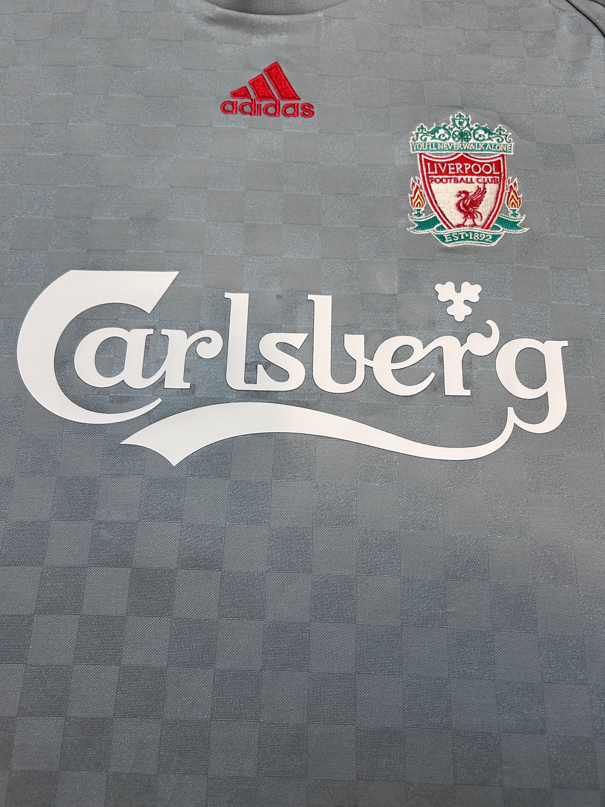 Authentic Alonso #14 Liverpool 2008-09 Away Football