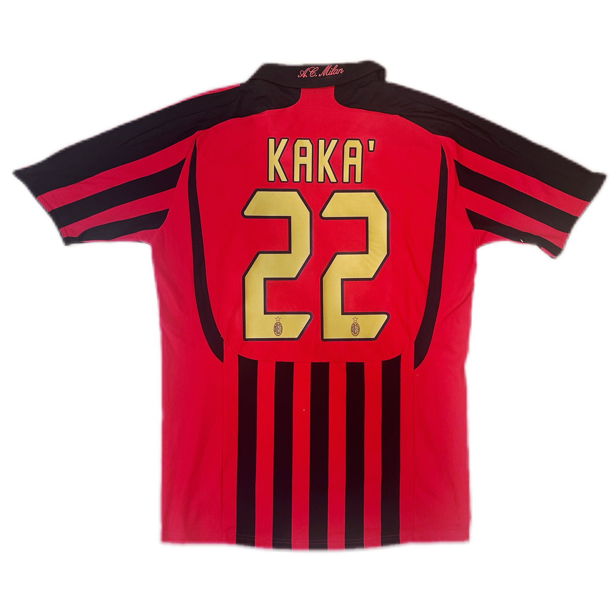 Authentic Kaka’ #22 AC Milan 2006-07 Home Football