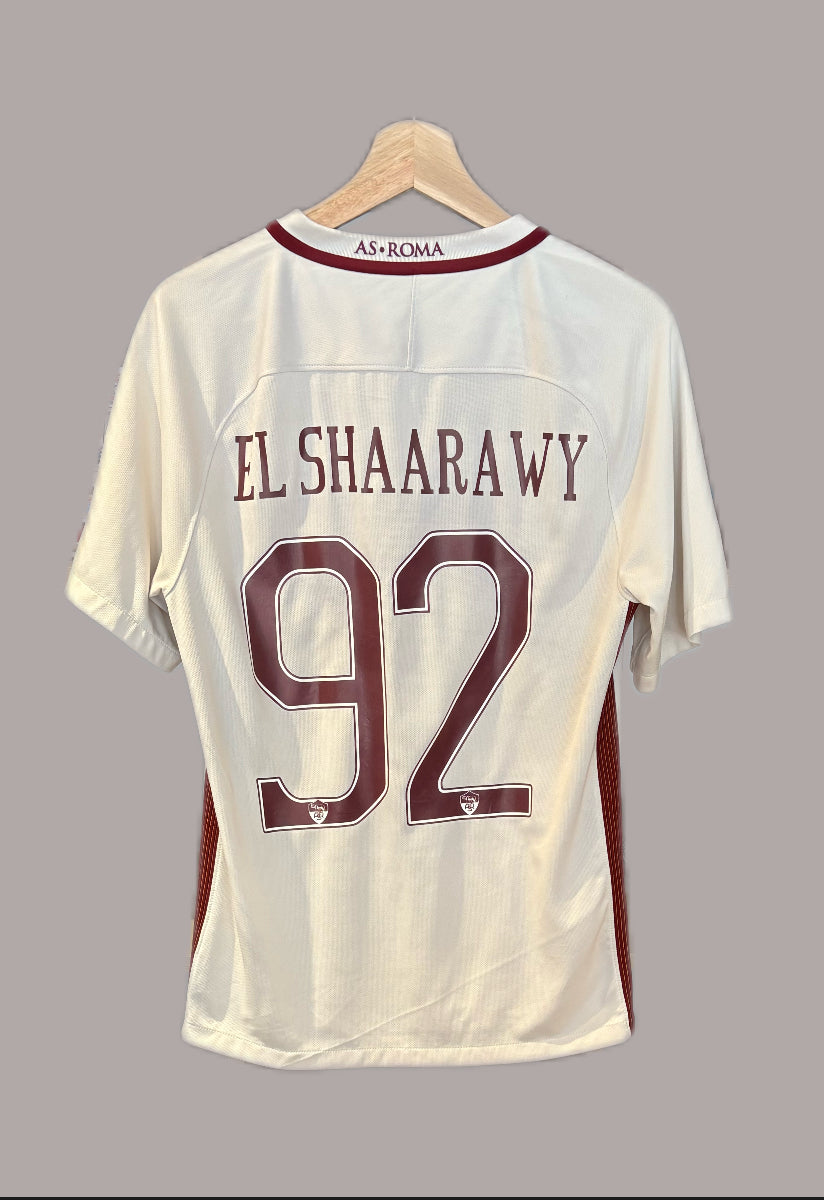 Authentic #92 El Shaarawy Roma 2016/17 Away Football Shirt