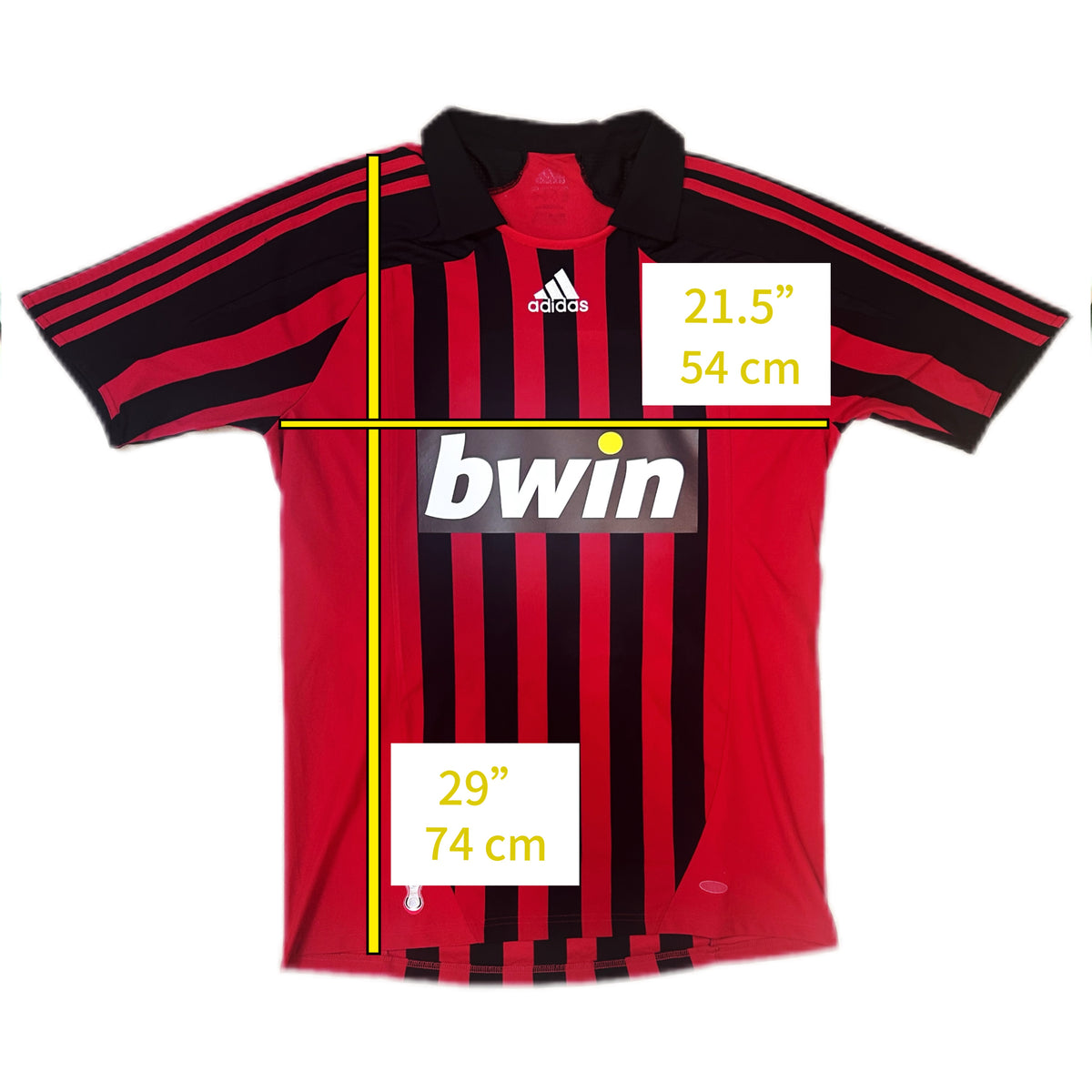 Authentic Kaka’ #22 AC Milan 2006-07 Home Football