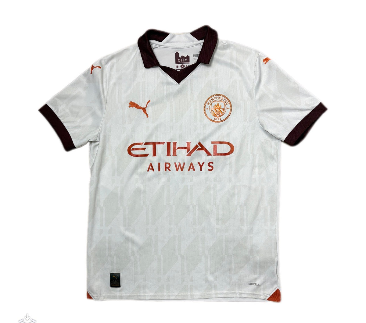 Authentic Haaland #9 Manchester City 2023/24 Away football
