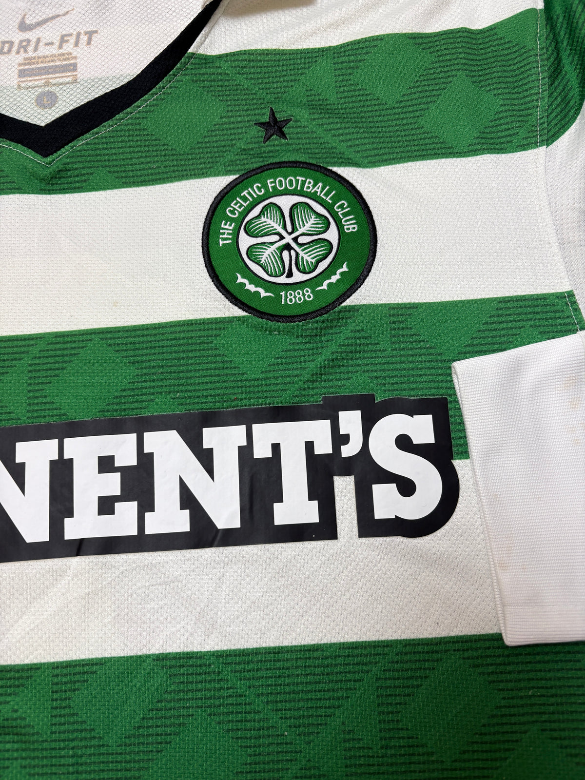 Authentic #7 Ljungberg Celtic FC 2011/12 Home Football
