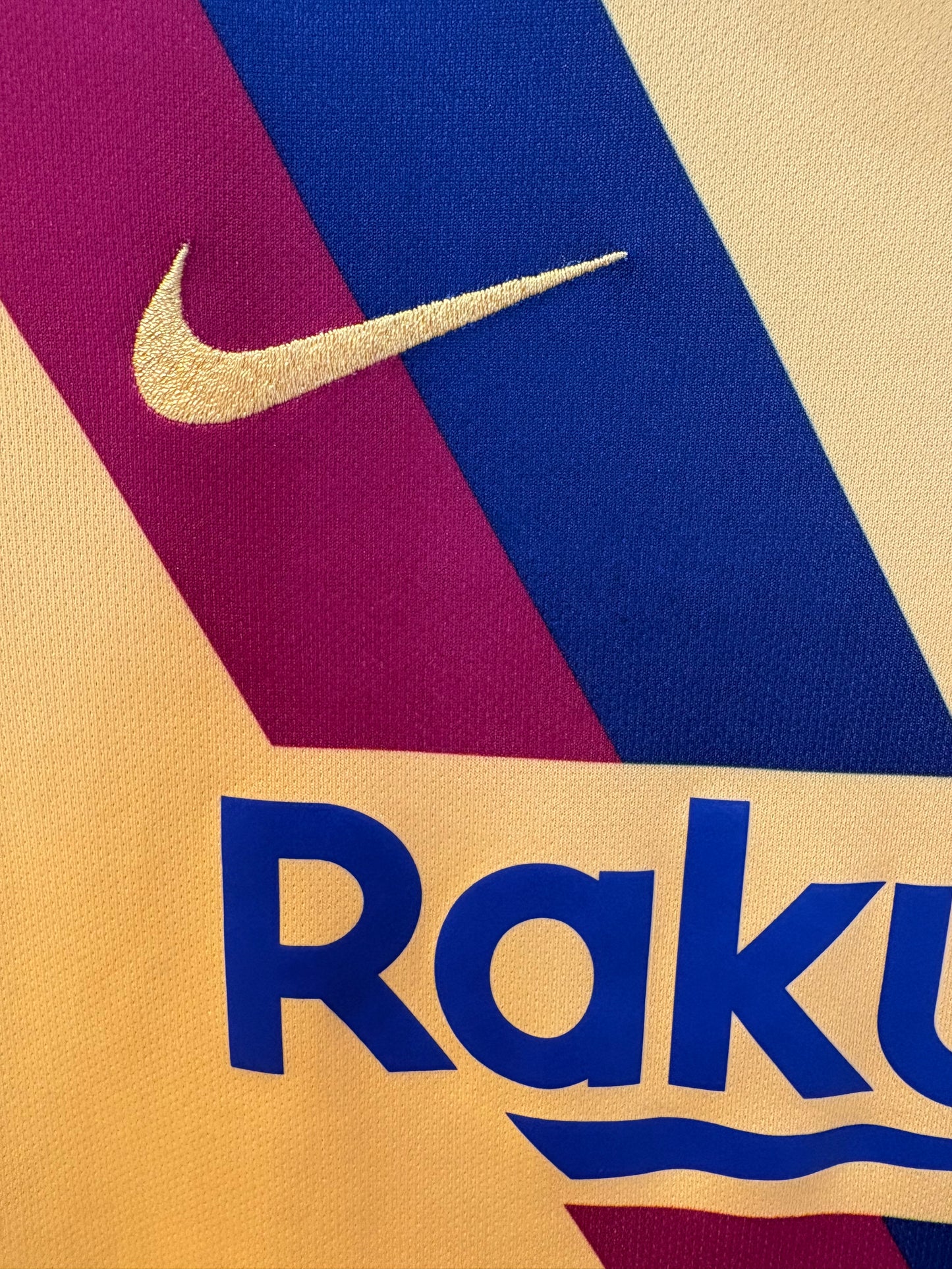 Vintage #10 Messi Nike Barcelona Away 2019-20 Football Shirt