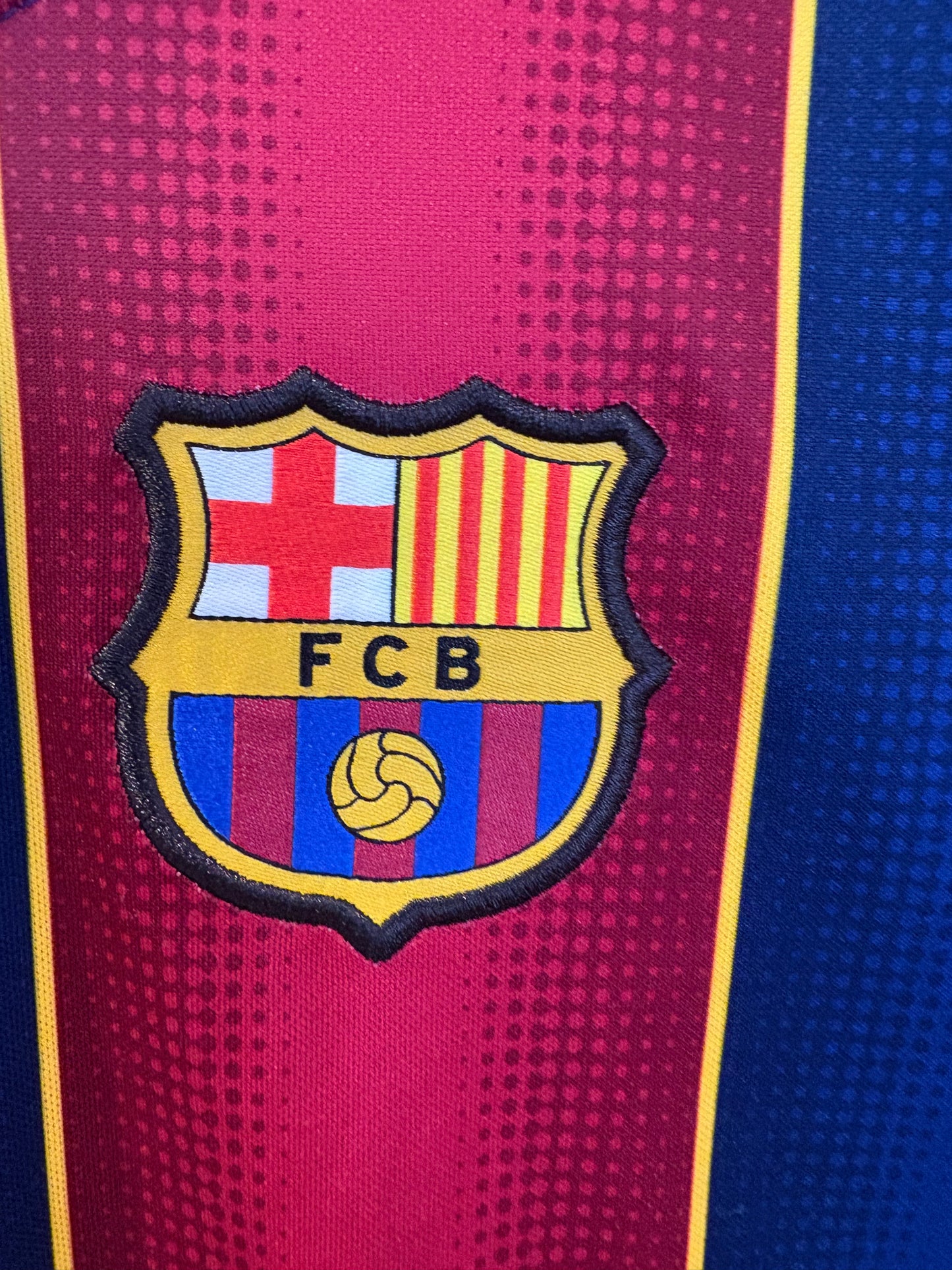 Vintage #10 Messi Barcelona 2020/21 Home Football jersey