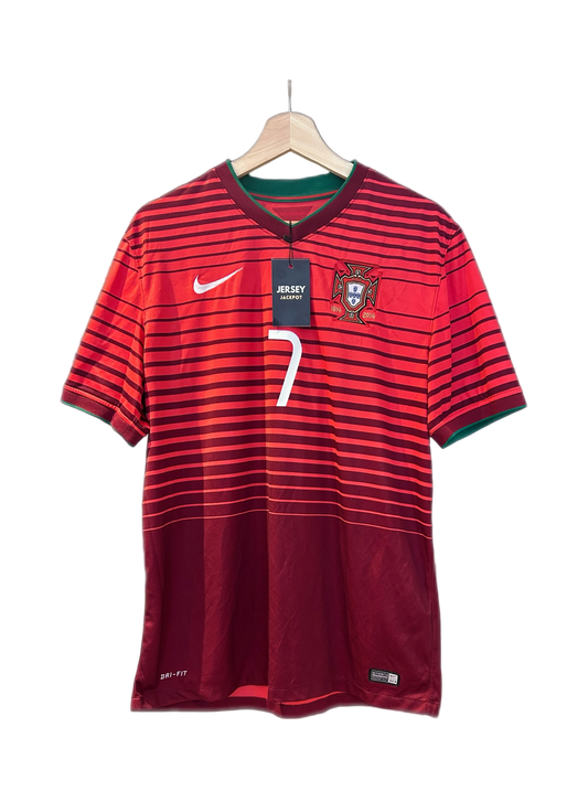 Authentic Ronaldo #7 Portugal 2014-15 Home Football