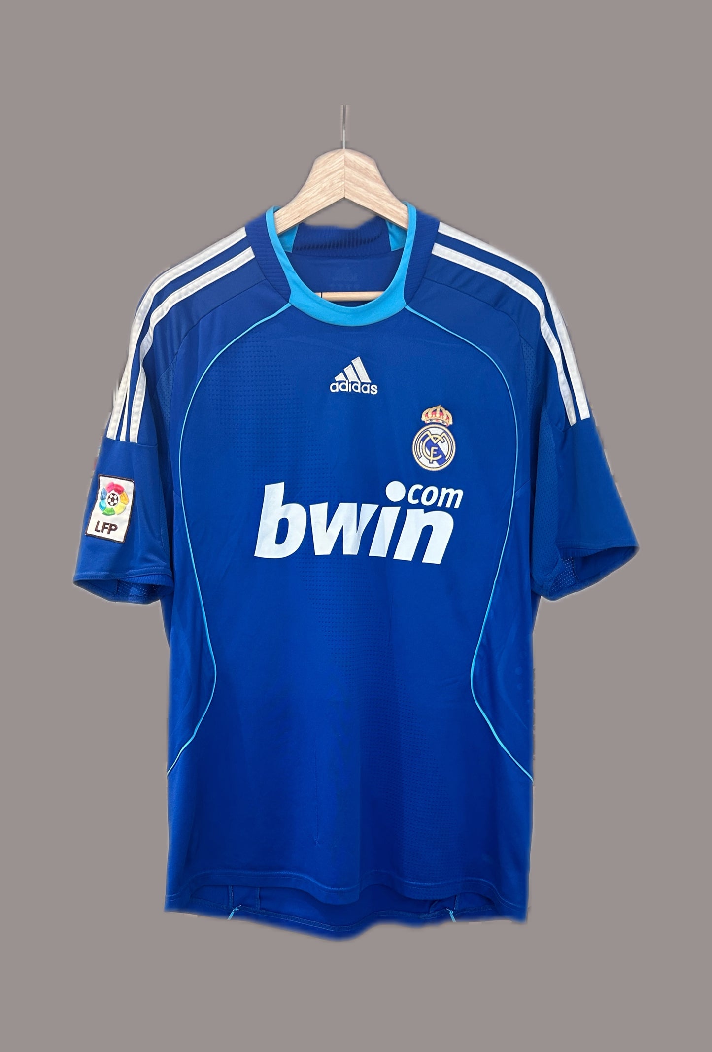 Authentic Sneijder #10 Real Madrid 2008/09 Away Football T-Shirt