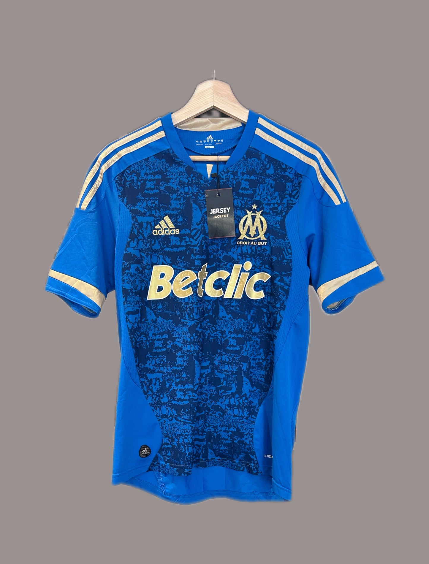 Authentic Remy #11 Olympique Marseille 2011-12 Home Football T-Shirt
