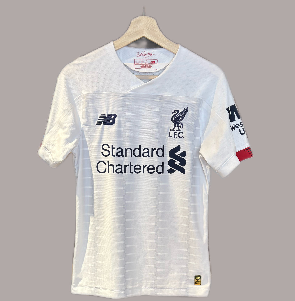 Authentic #7 Milner Liverpool FC 2019-2020 Away Football Shirt