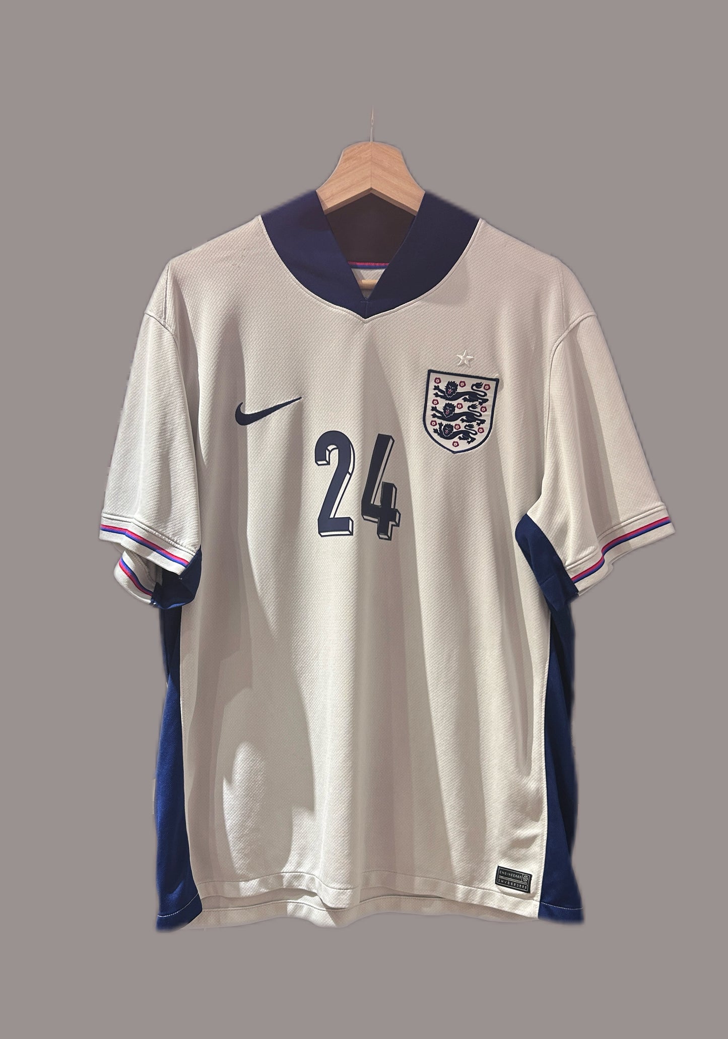 Authentic Palmer #24 England 2024-25 Home