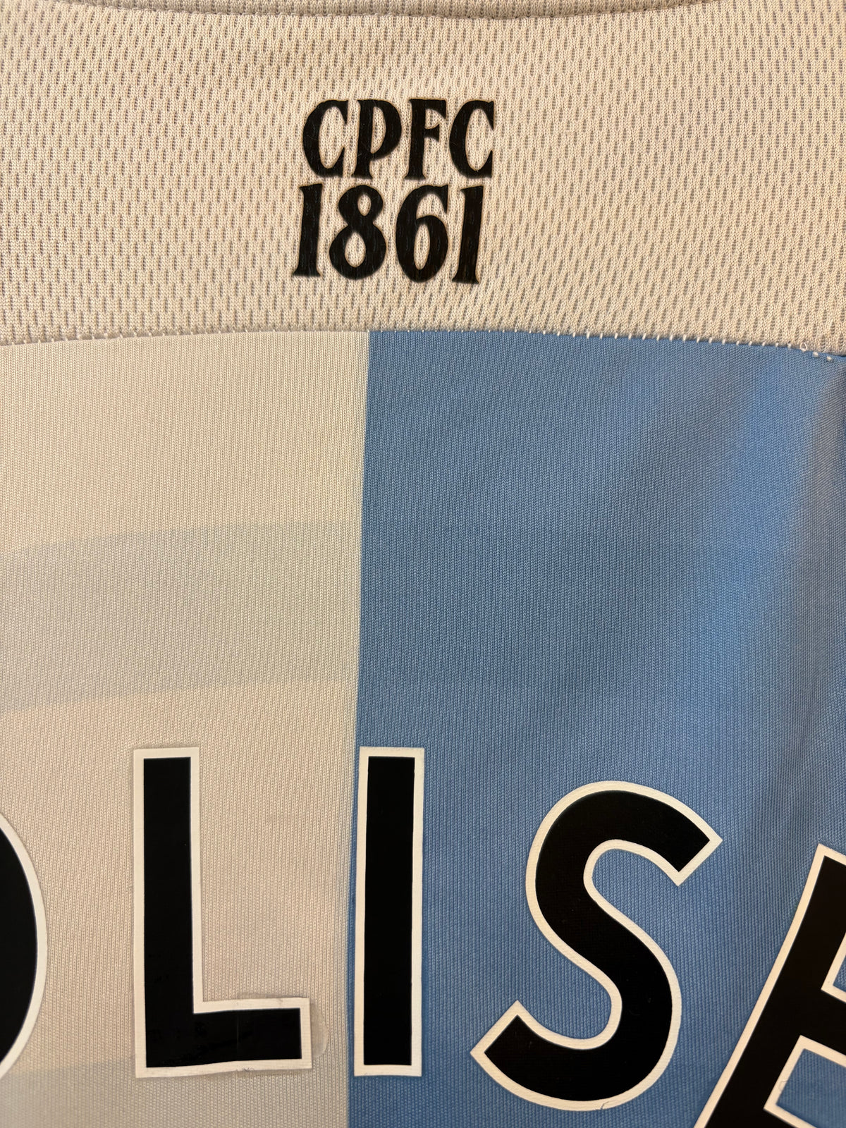 Authentic #7 Olise Crystal Palace 2021/22 Third Football