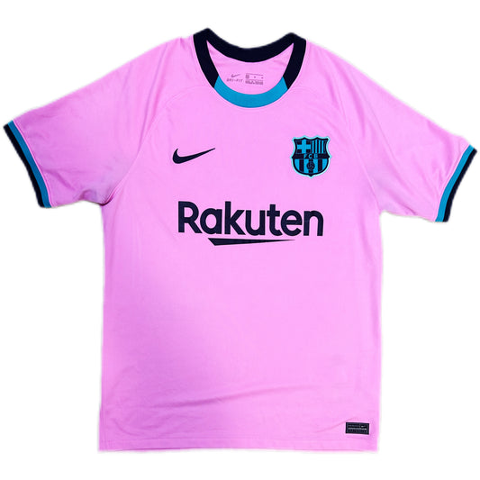 Authentic Messi #10 FC Barcelona 2020-21 Third Football