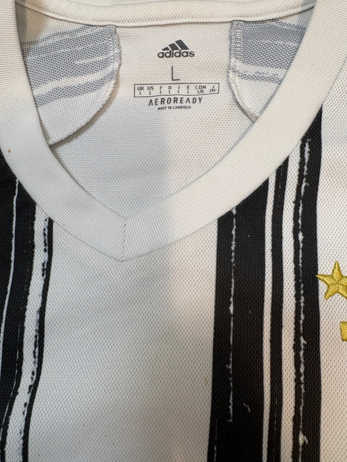 Authentic Ronaldo #7 Juventus 2020-21 Home Football