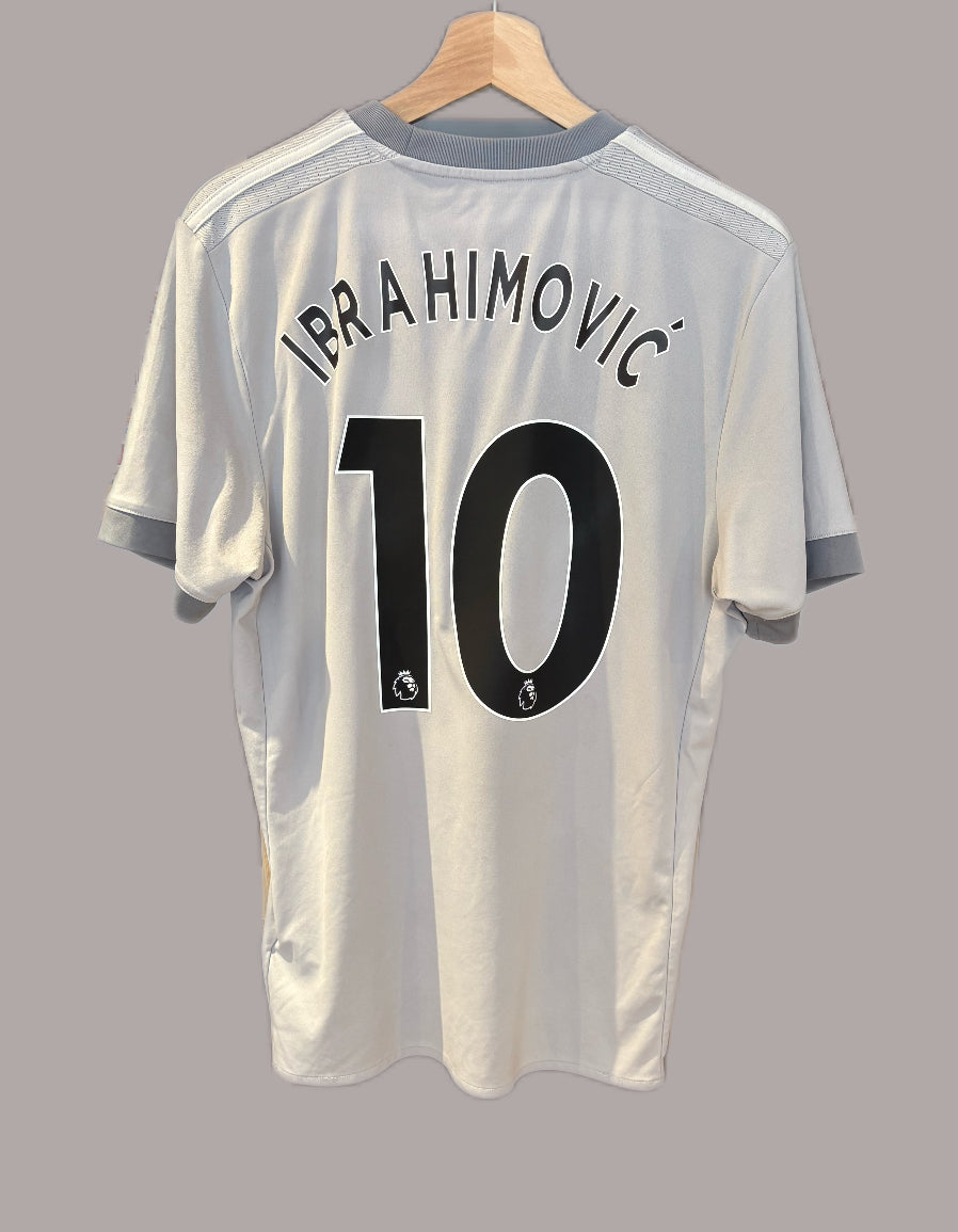 Authentic #10 Ibrahimović Manchester United 2017/2018 Third Football Shirt