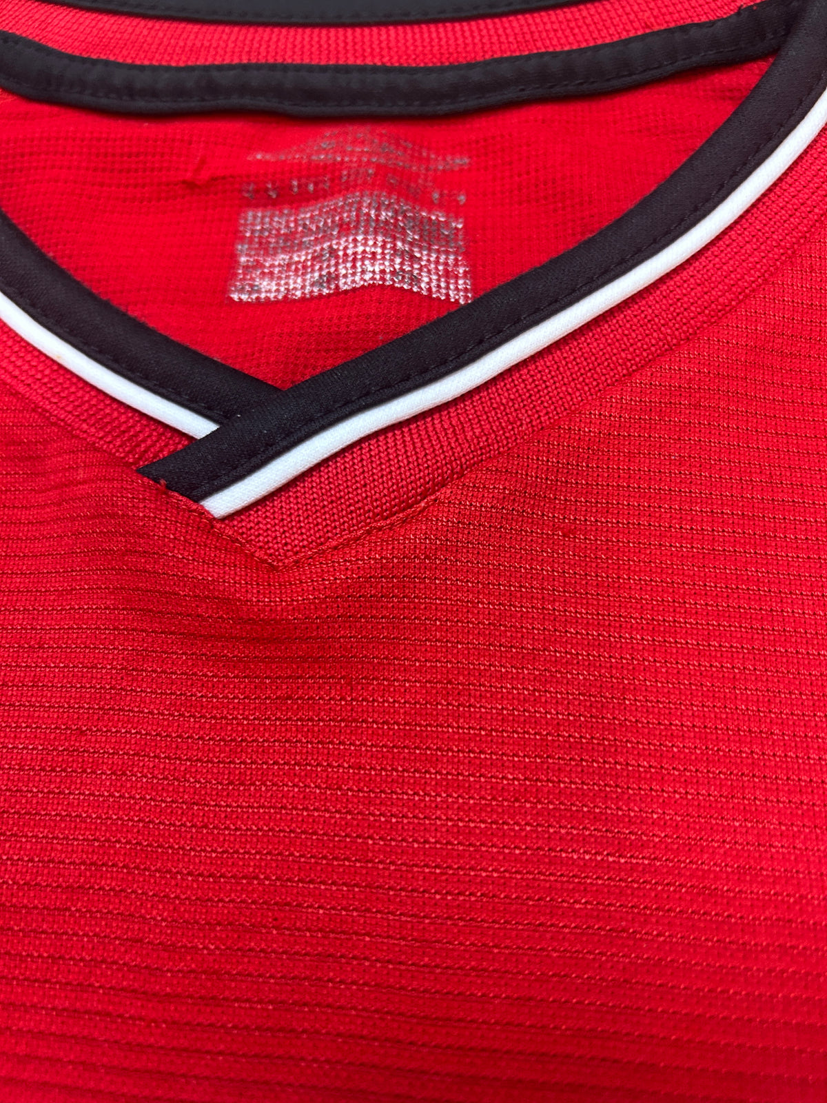 Authentic Beckham #7 Manchester United 2000-01 Home Football