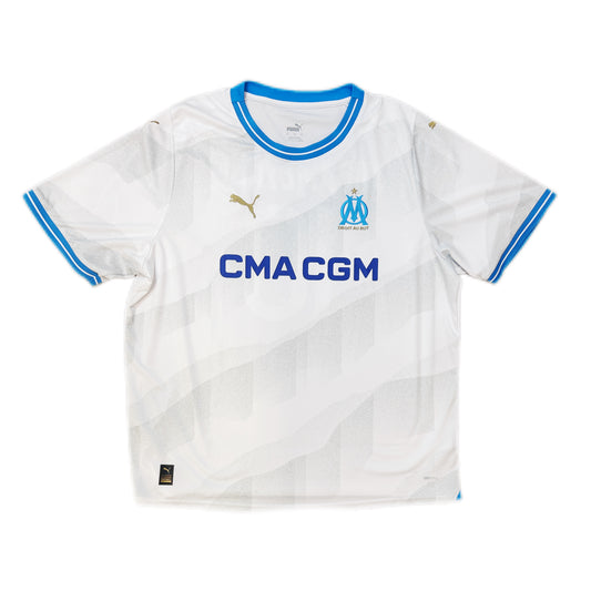 Authentic Aubemeyang #10 Marseille 2023-24 Home Football