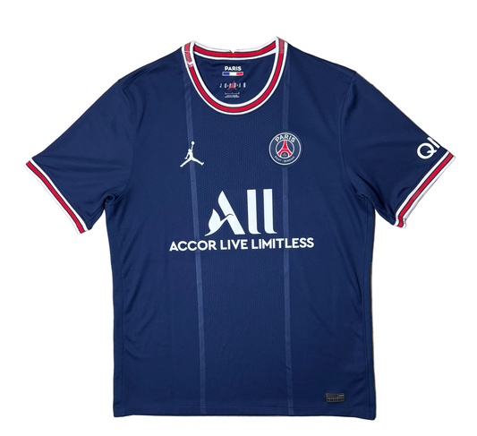 Authentic #10 Neymar PSG 2021/22 Home Football