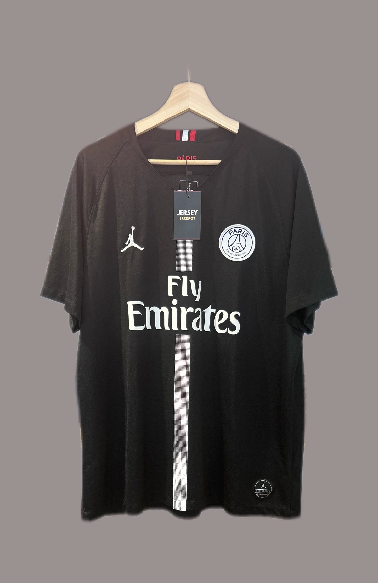 Authentic Neymar Jr #10 PSG 2018/19 Third Football T-Shirt