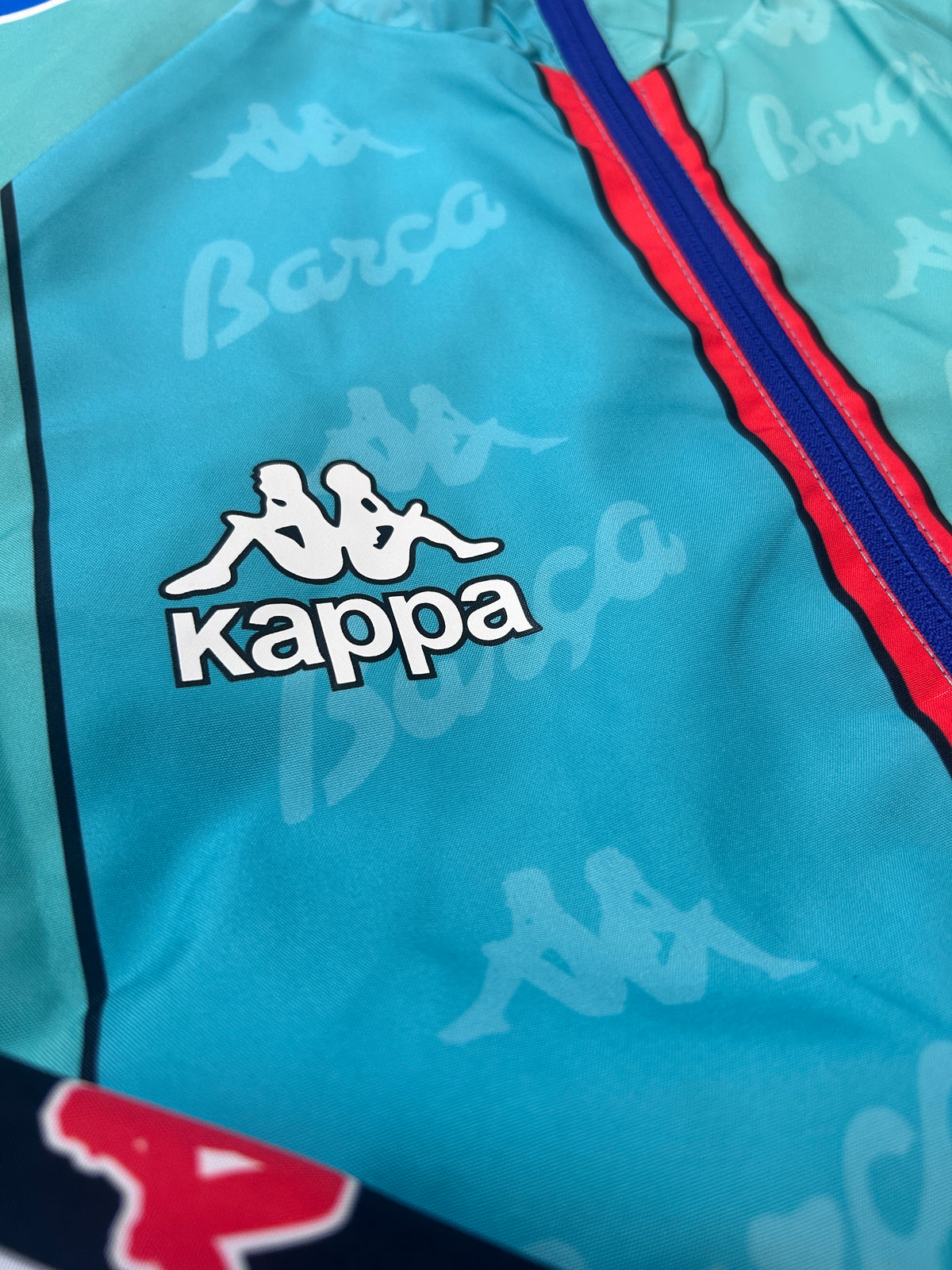 Vintage Barcelona 1996-97 Reversible Track Jacket Football