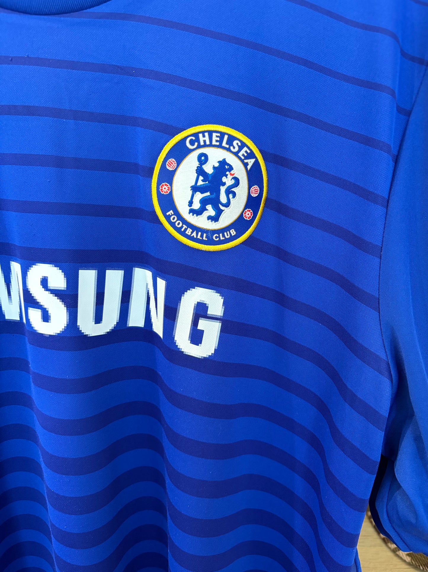 Authentic Hazard #10 Chelsea 2014/15 Home Football Shirt