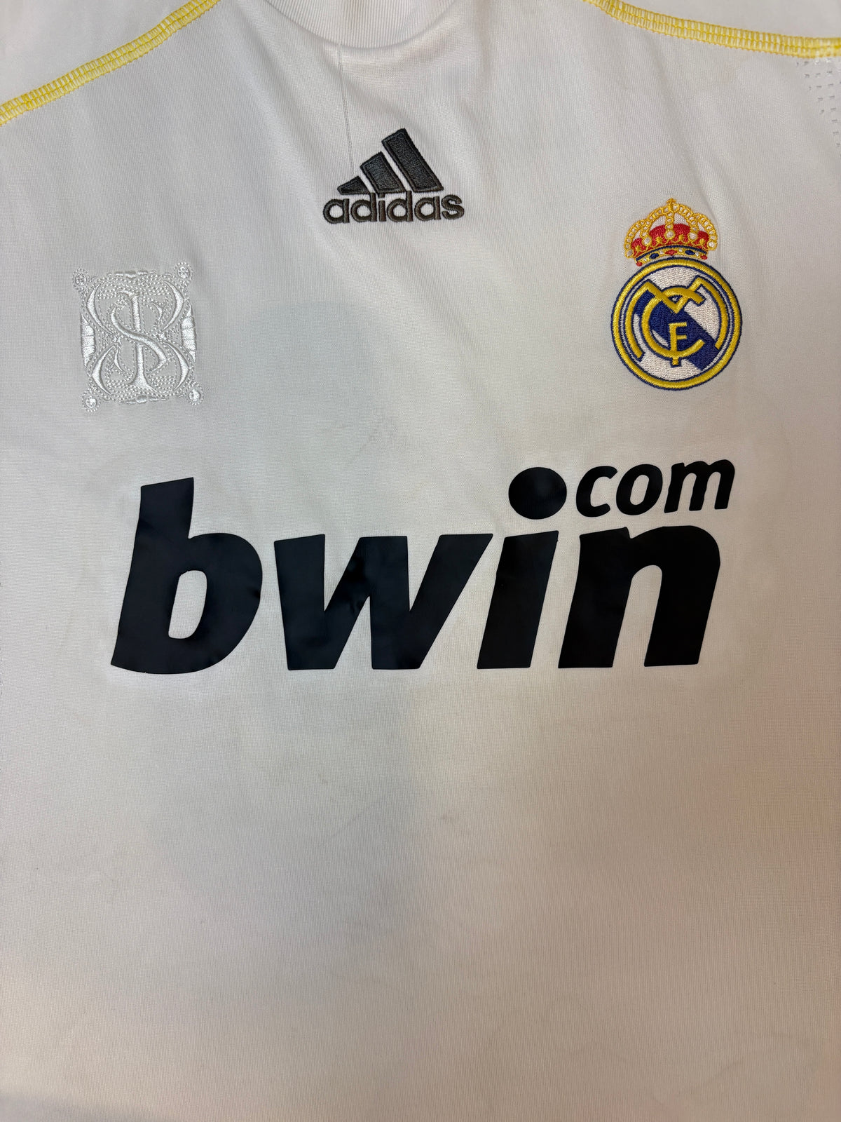 Authentic #9 Ronaldo Real Madrid 2009-10 Home Football