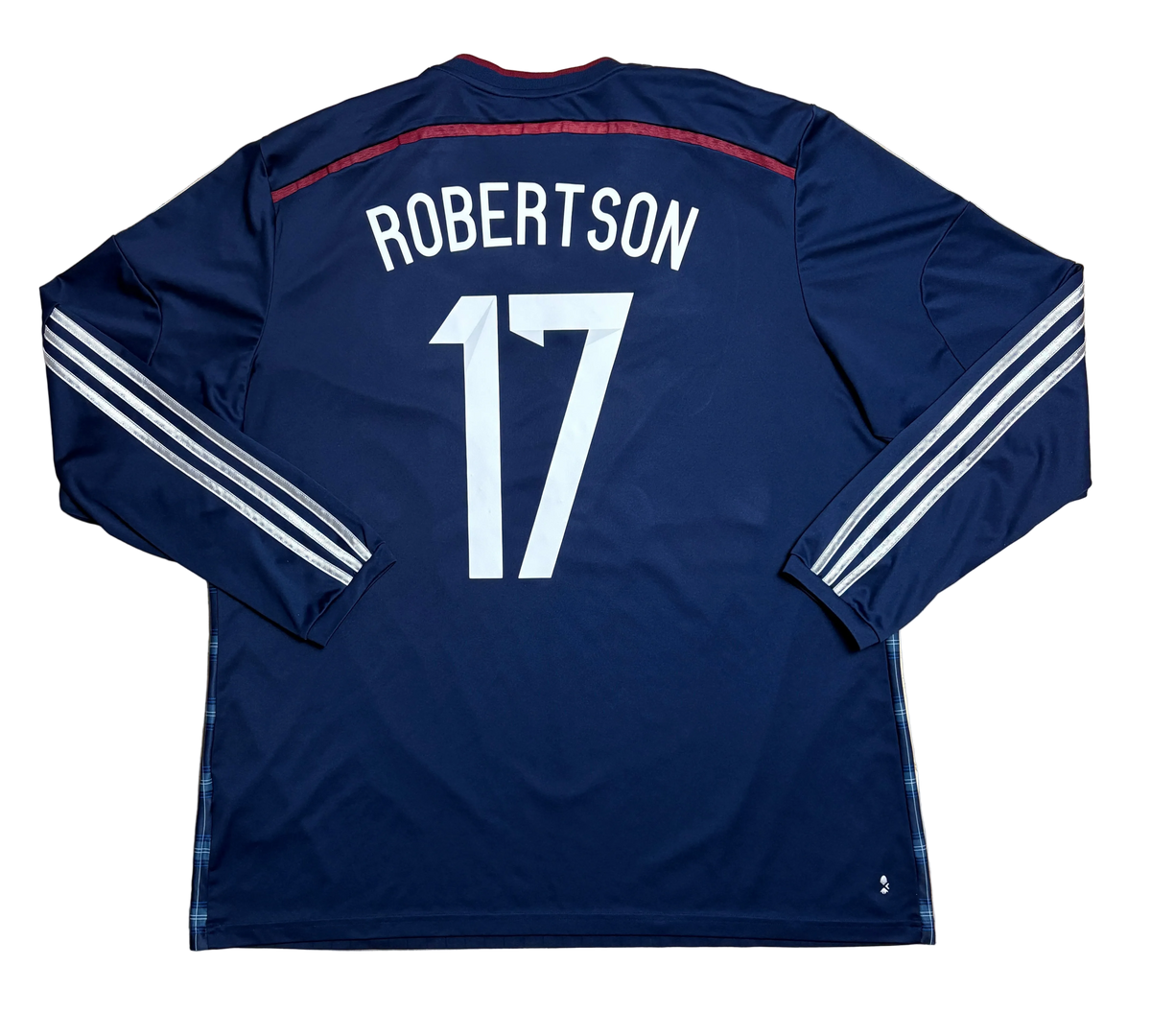 Authentic Robertson #17 Scotland 2014-15 home Football