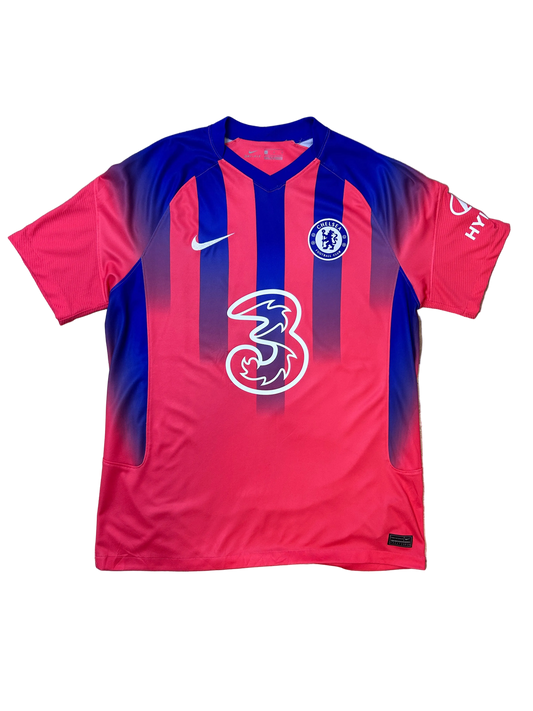 Authentic T.Silva #6 Chelsea 2020-21 Third Football