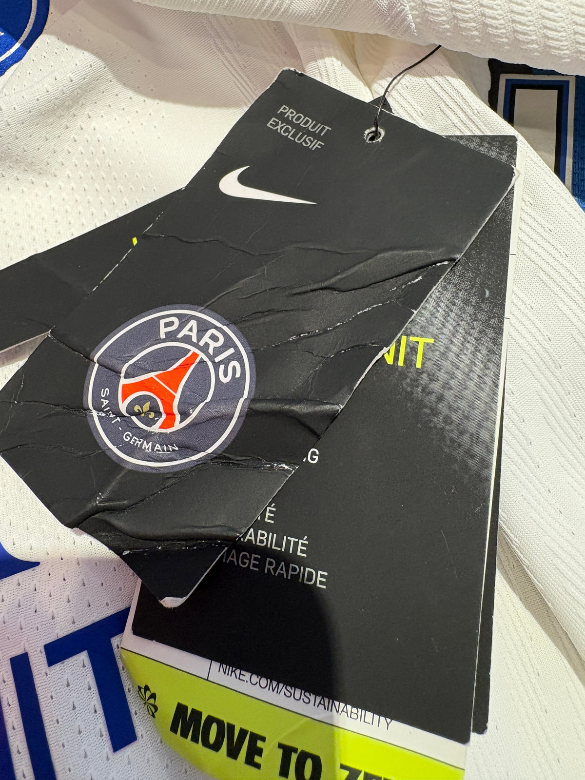 Authentic #7 Mbappe Paris Saint-Germain 2020-21 away Football BNWT