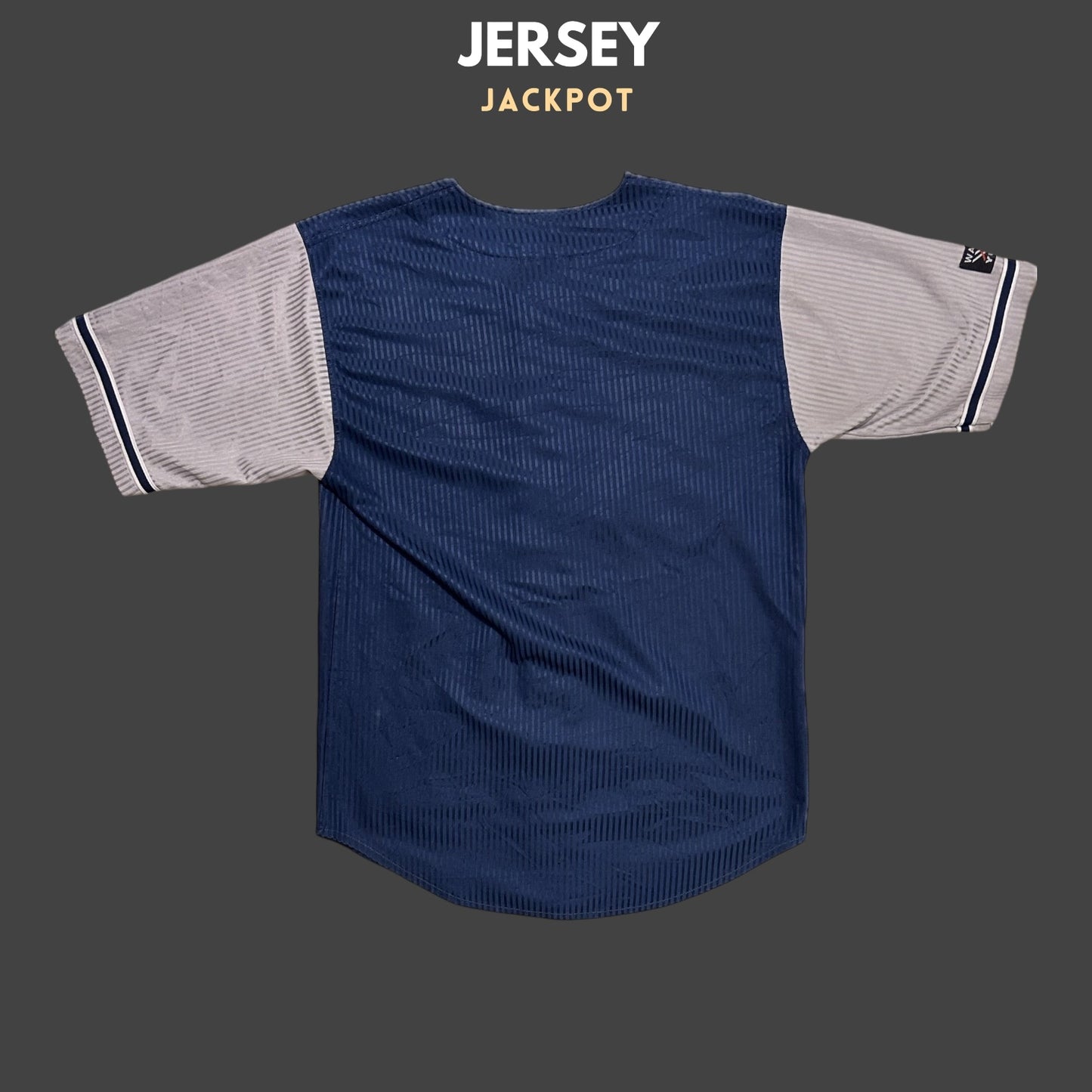 Vintage New York Baseball Shirt Blue/Grey Men‰۪s XL