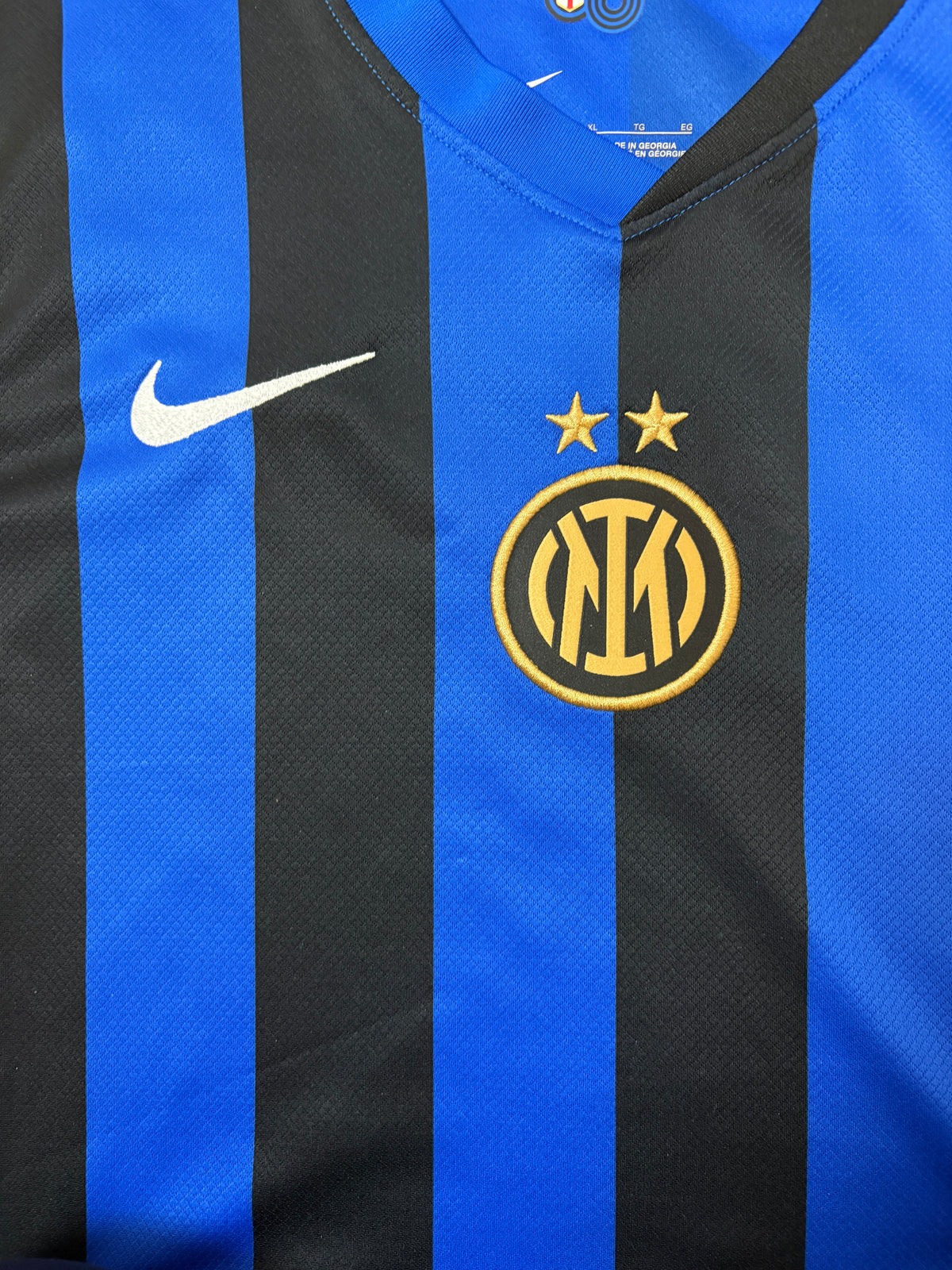 Authentic Lautaro #10 Inter Milan 2024-25 Home Football