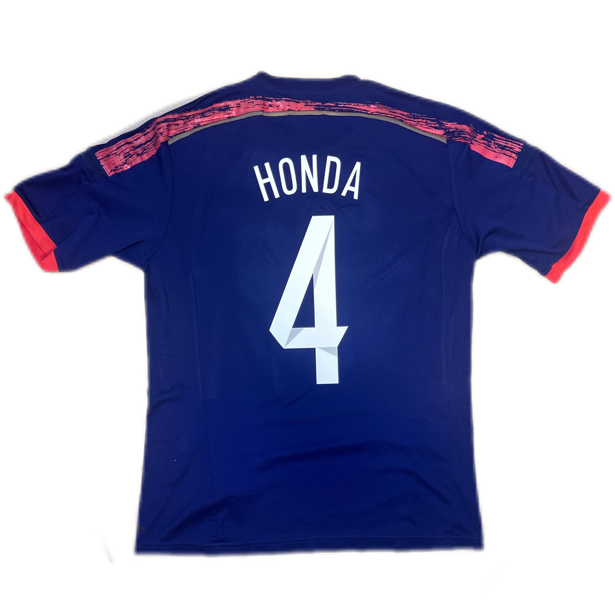 Authentic Honda #4 Japan 2014-15 Home Football