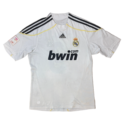 Authentic #9 Ronaldo Real Madrid 2009-10 Home Football