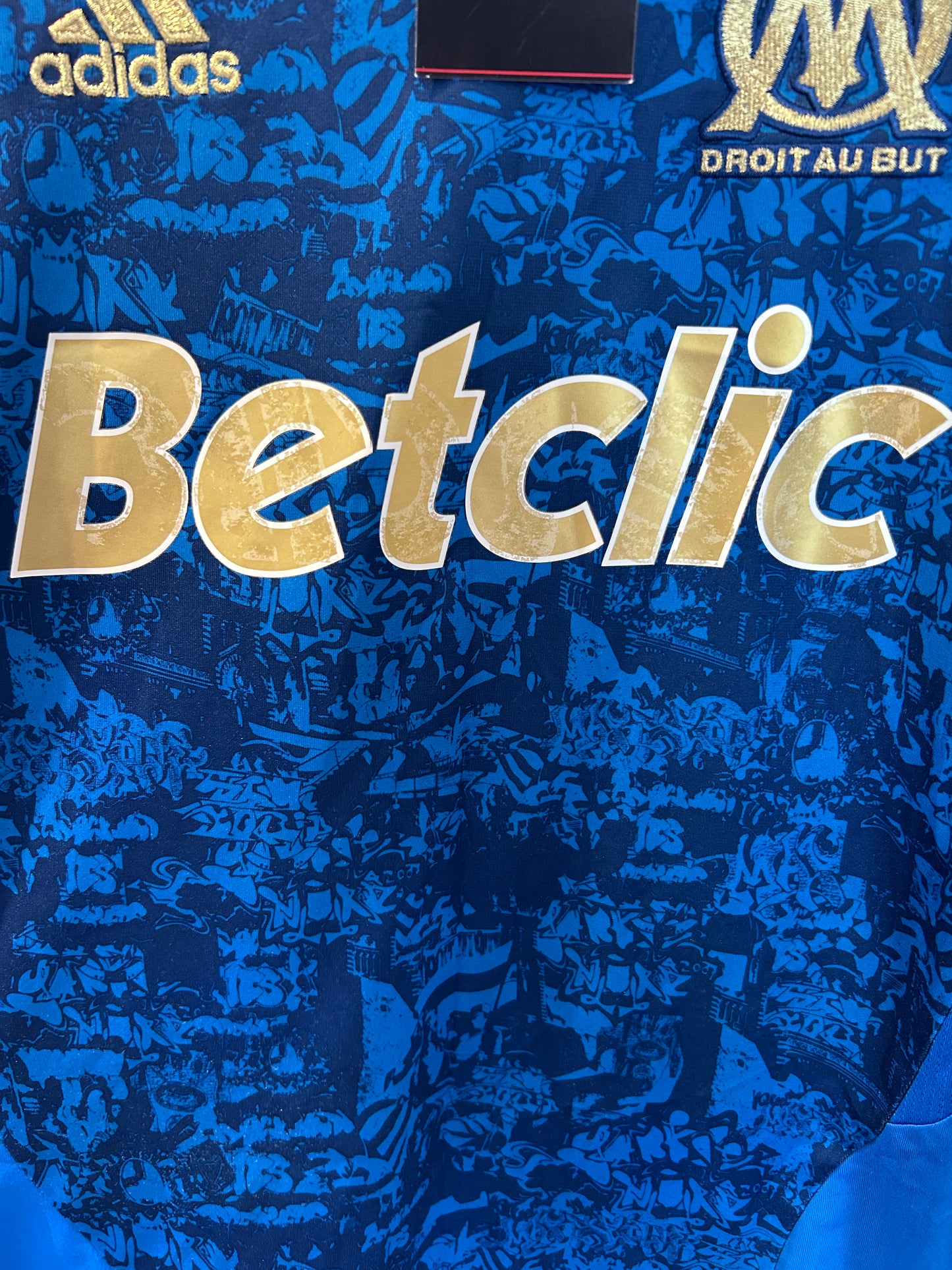 Authentic Remy #11 Olympique Marseille 2011-12 Home Football T-Shirt