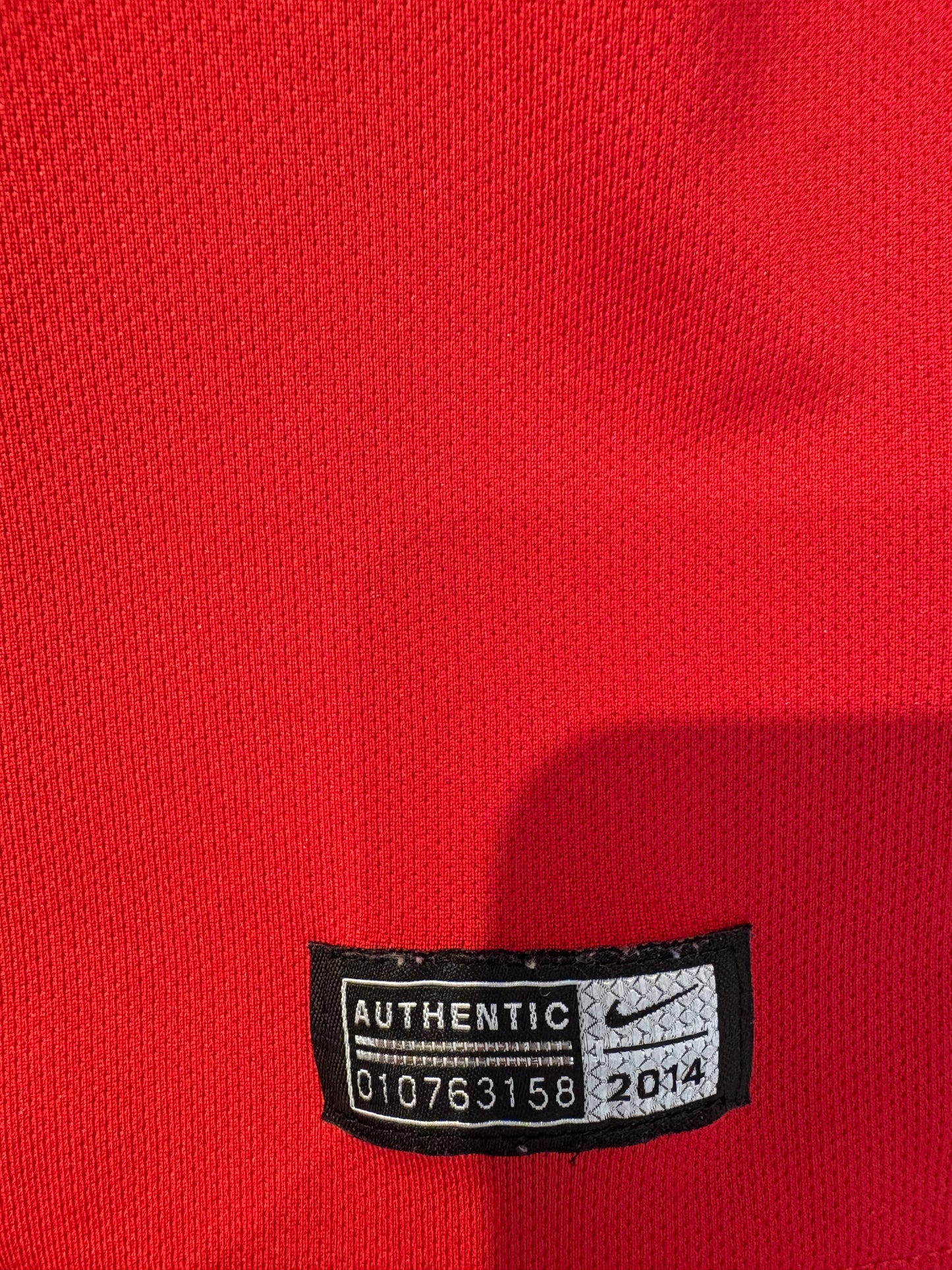 Authentic #8 Mata Nike Manchester United 2014/15 Home football shirt
