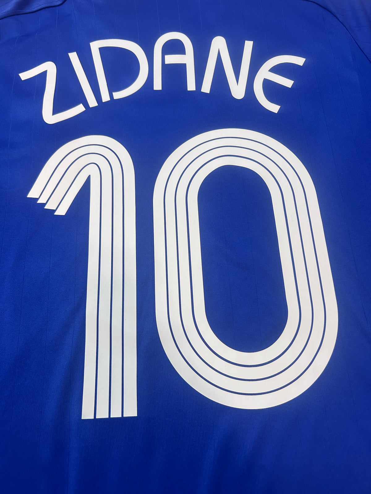 Authentic Zidane #10 France 2006-07 Home Football