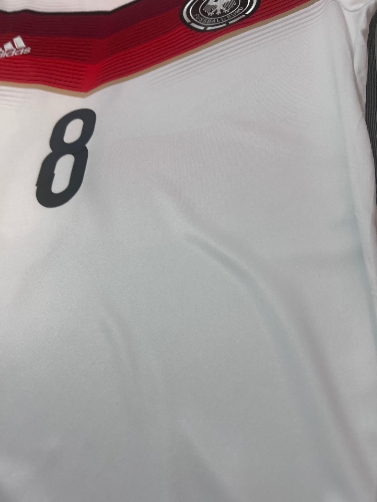 Authentic Ozil #8 Germany 2014-15 Home Football