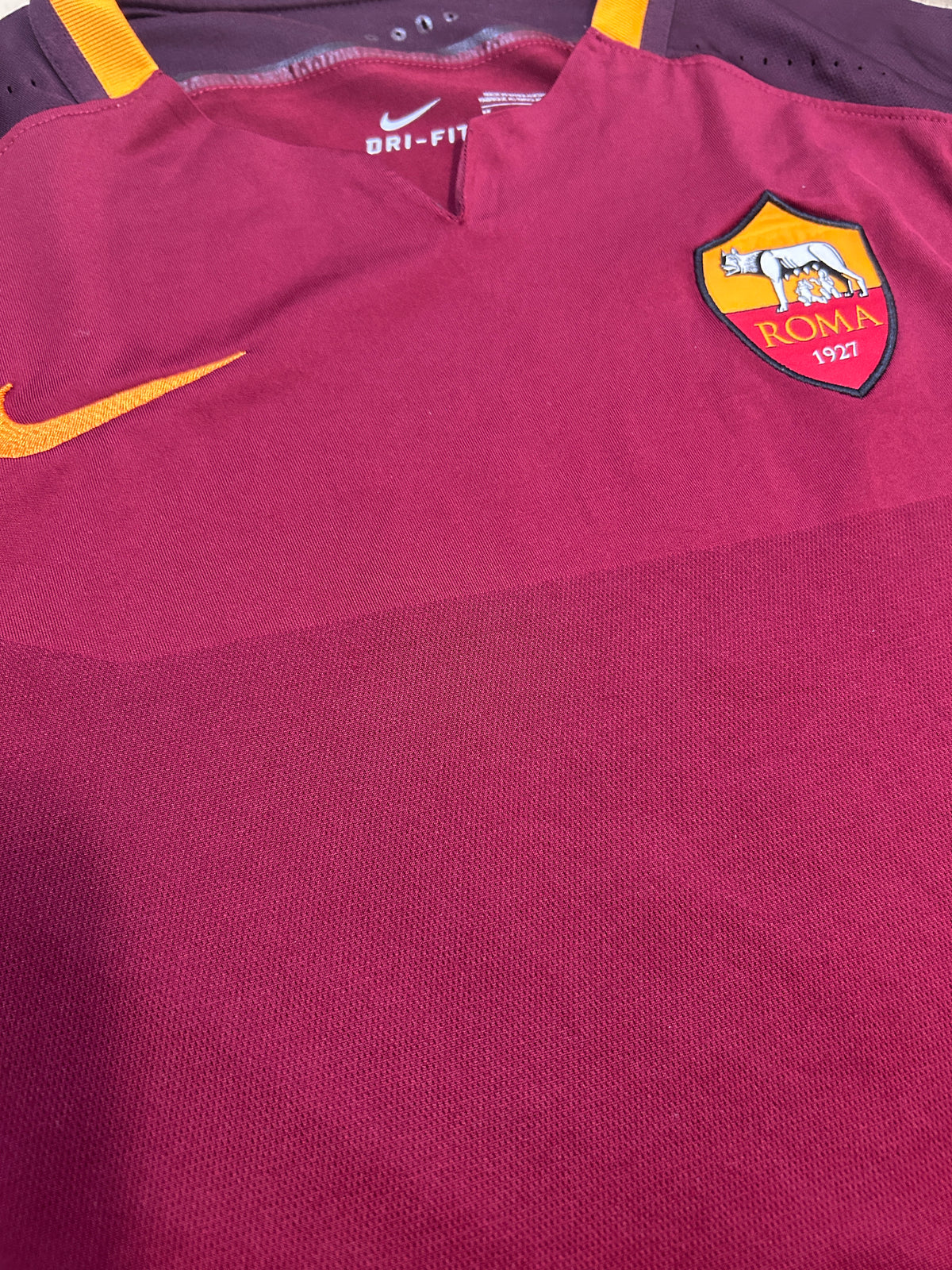 Authentic M.Salah #11 AS Roma 2015-16 Home Football