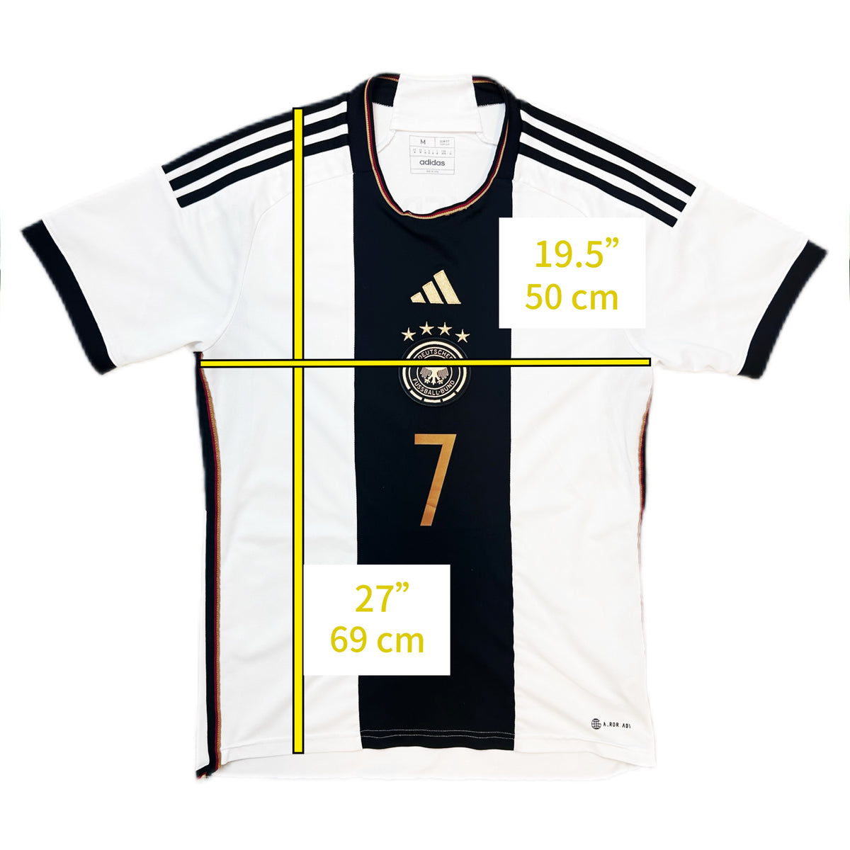 Authentic Havertz #7 Germany 2022-23 Home Football