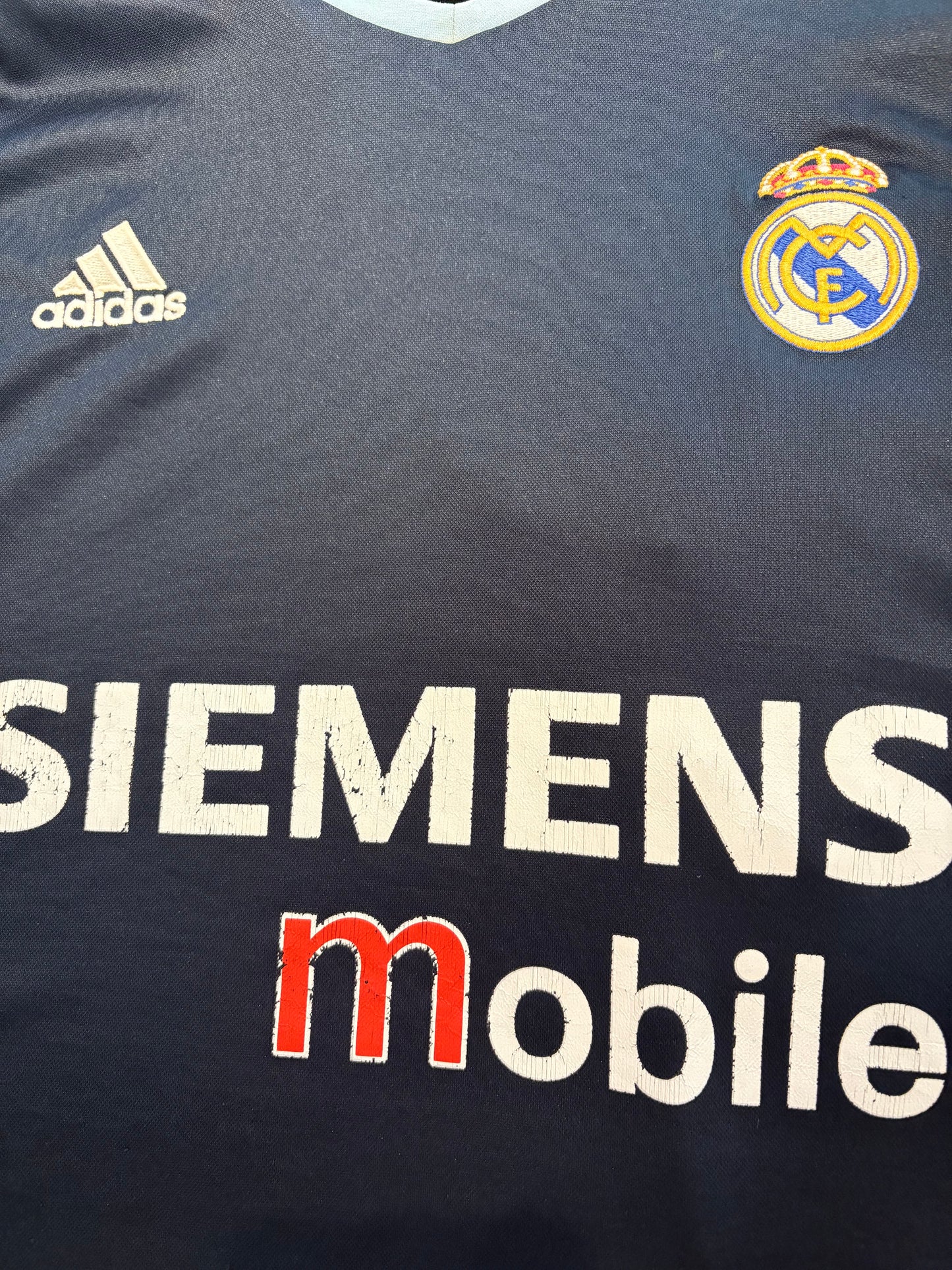 Authentic Ronaldo #9 Real Madrid 2003/04 Away Football Jersey