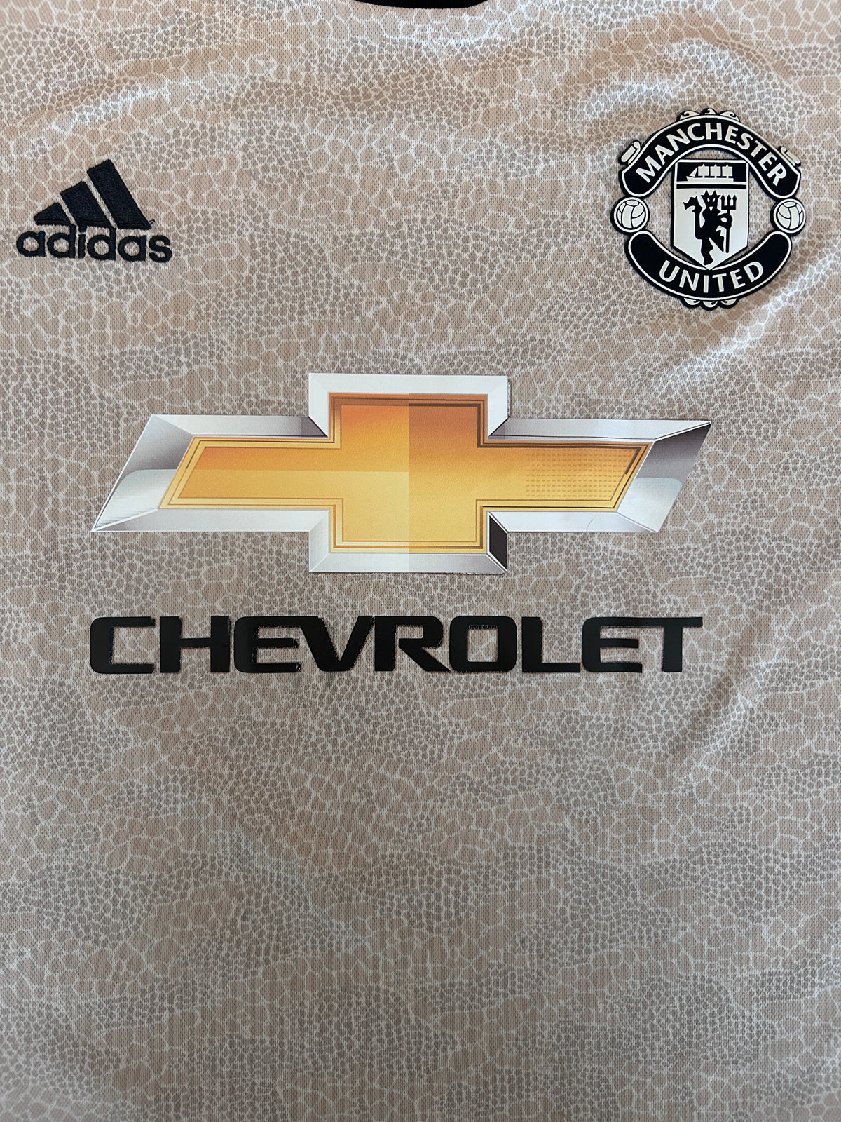 Authentic Pogba #6 Manchester United 2019-20 Away Football