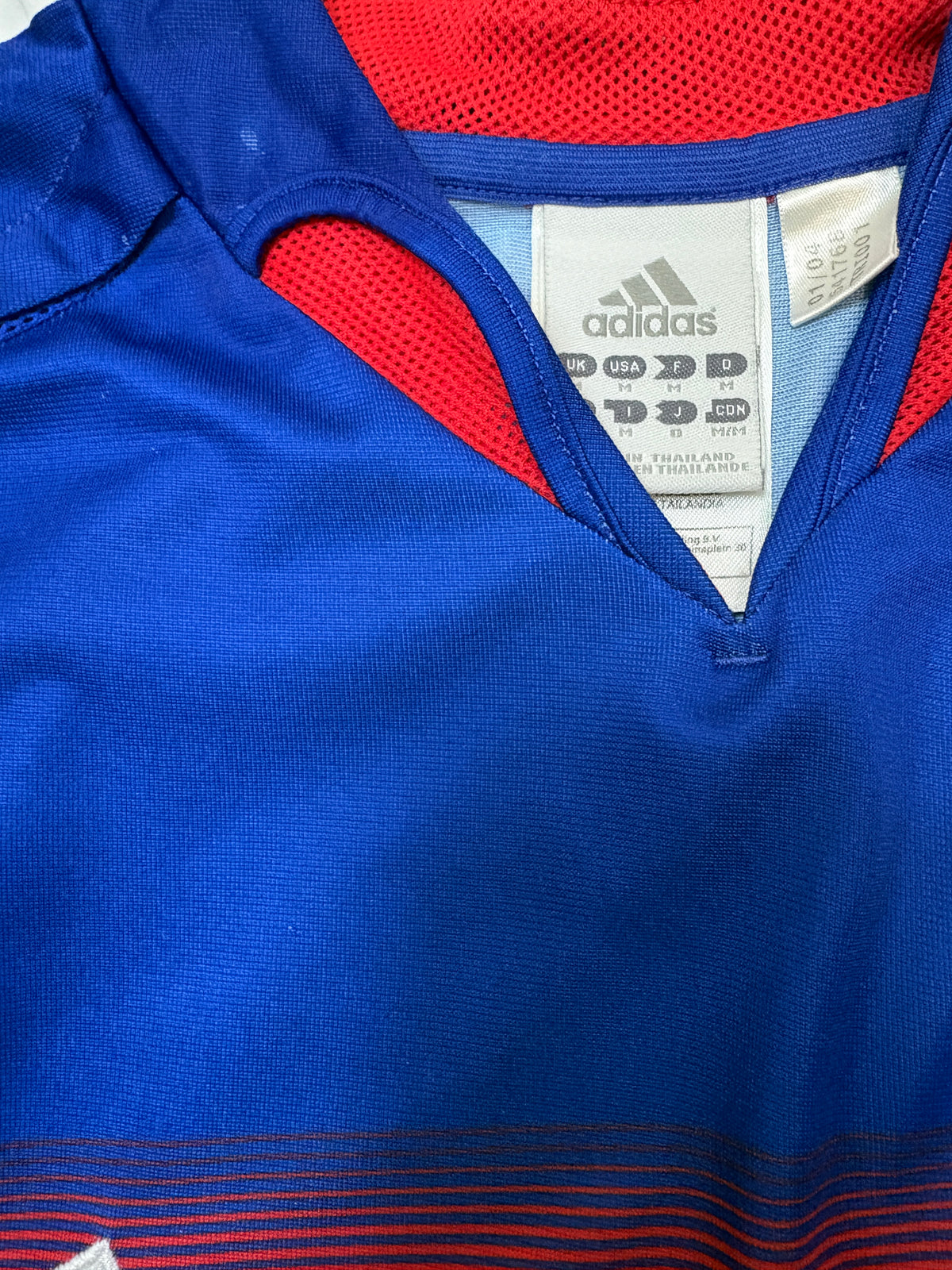 Authentic #10 Zidane France 2004-06 Home Football
