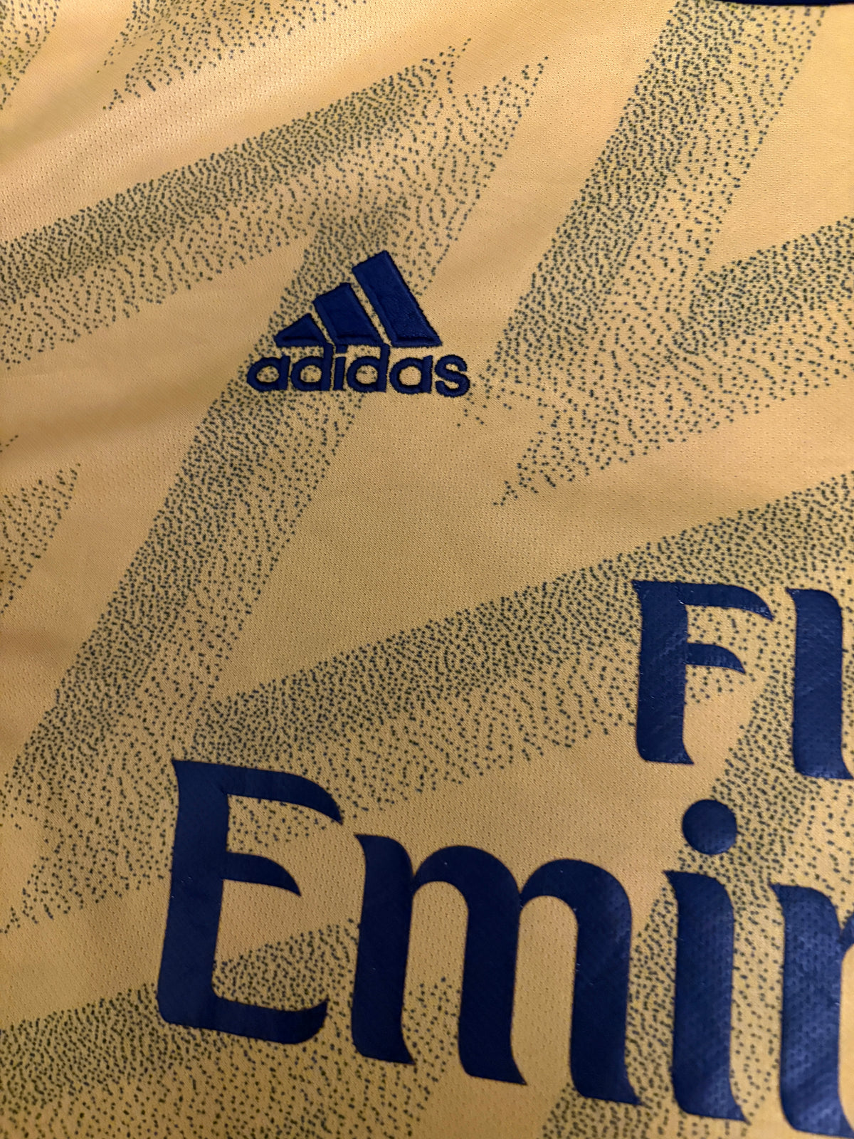 Authentic Saka #77 Arsenal 2019/20 Away football