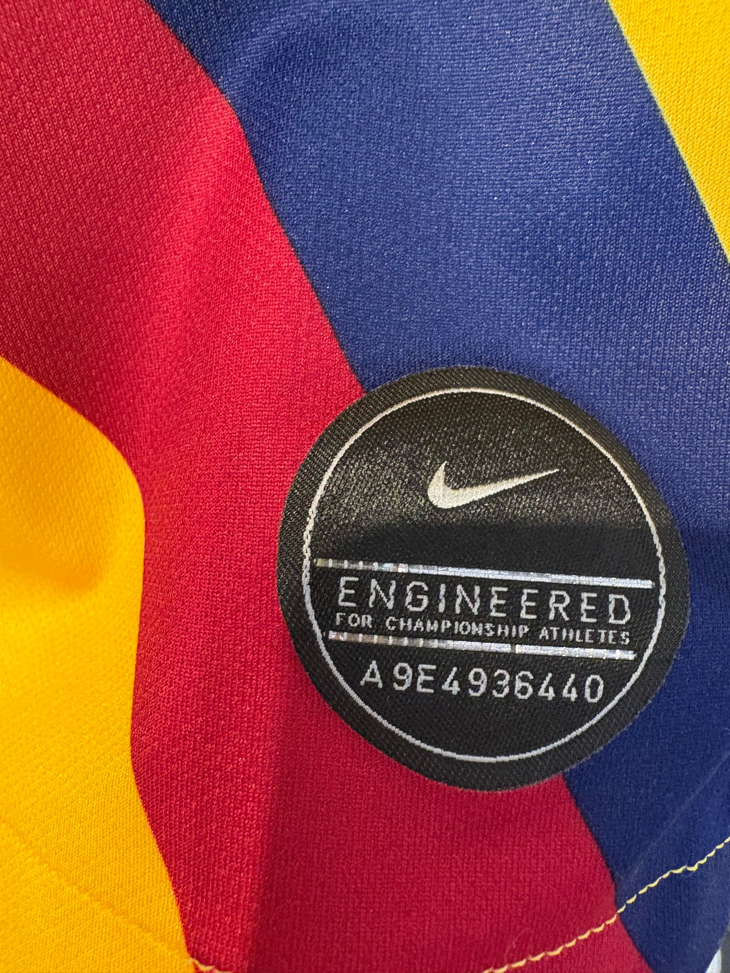 Vintage #10 Messi Nike Barcelona Away 2019-20 Football Shirt
