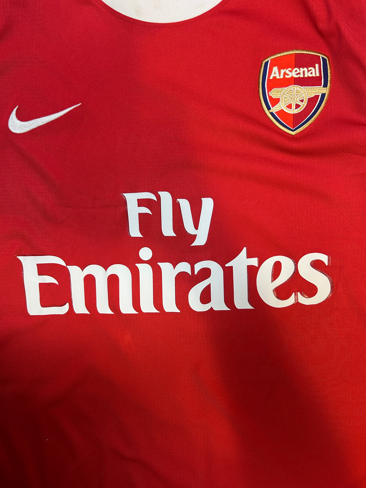 Authentic Fabregas #4 Arsenal 2006-08 Home Football
